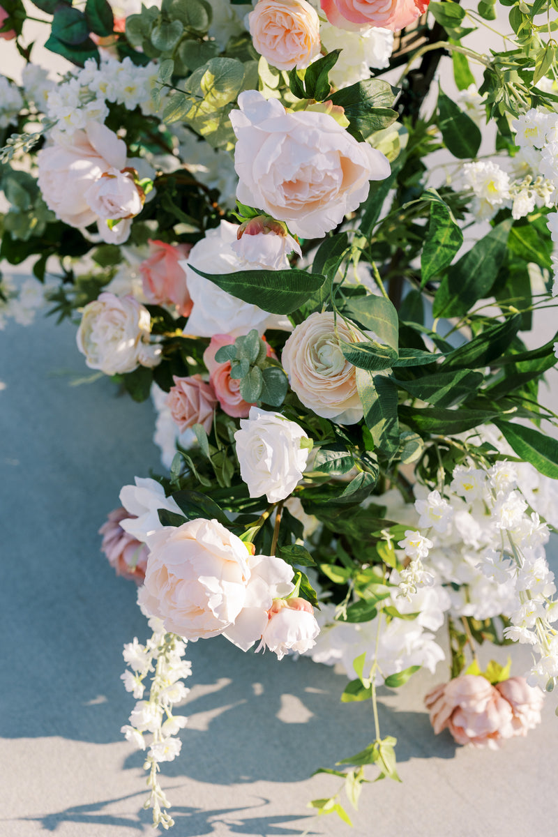 The Chanel Floral Arch Pillars