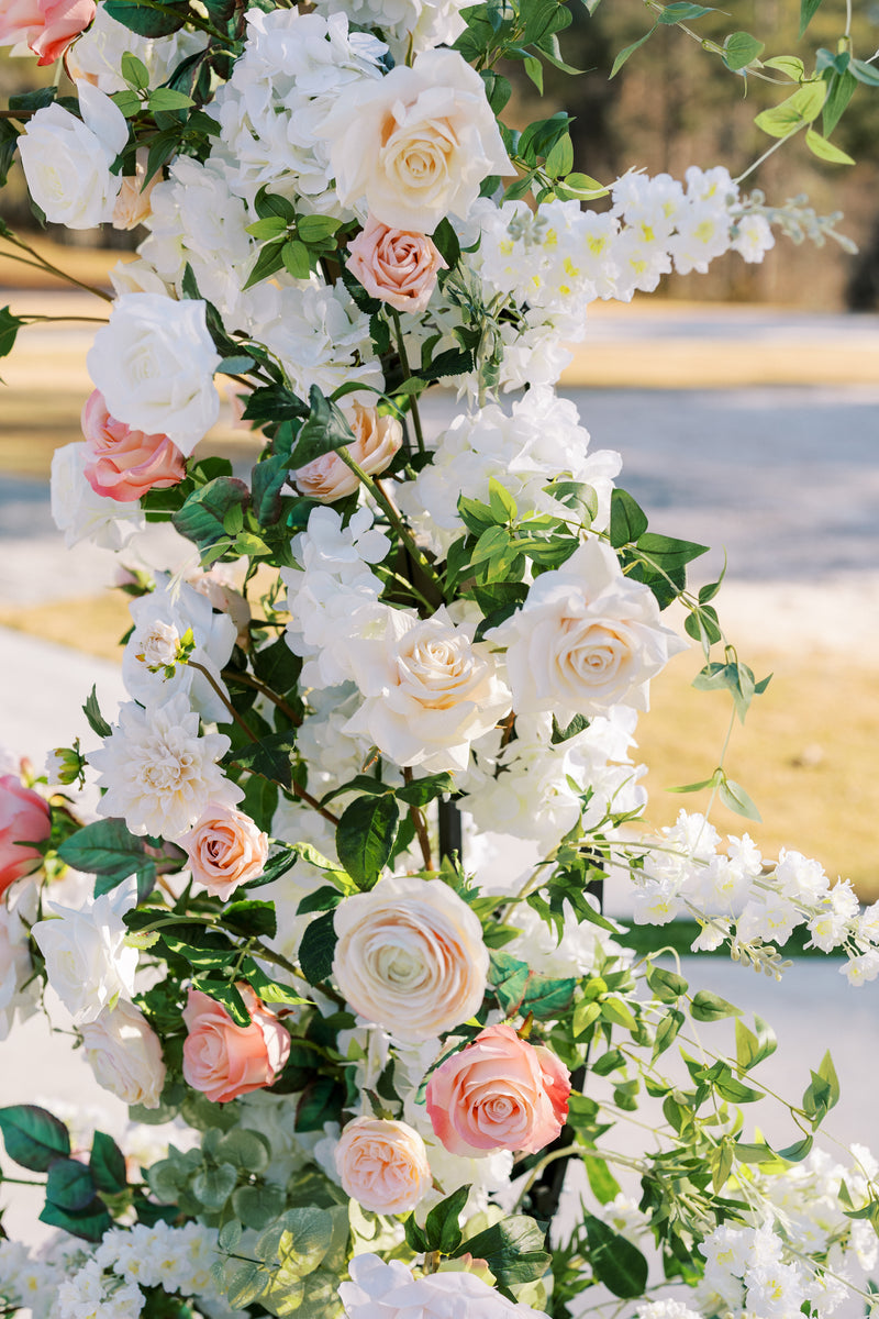 The Chanel Floral Arch Pillars