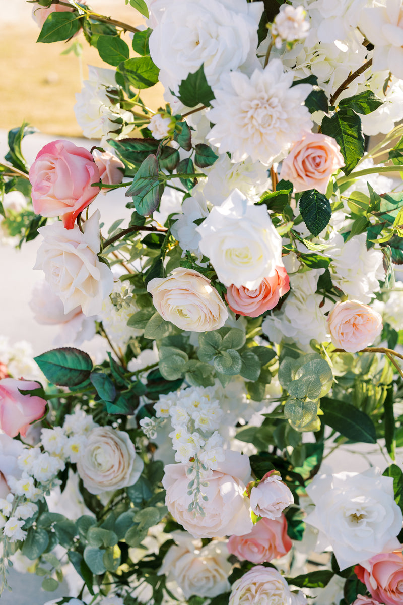 The Chanel Floral Arch Pillars
