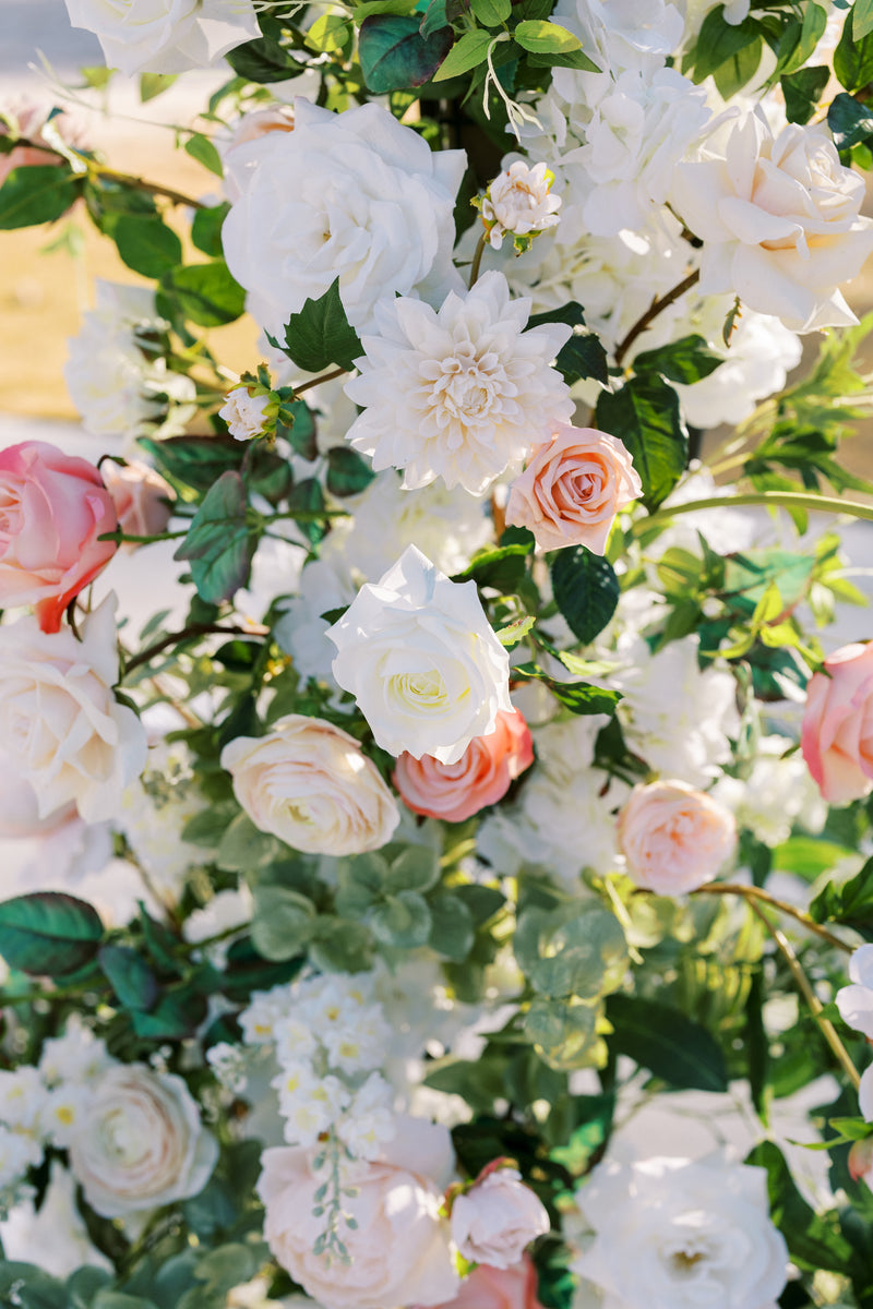 The Chanel Floral Arch Pillars