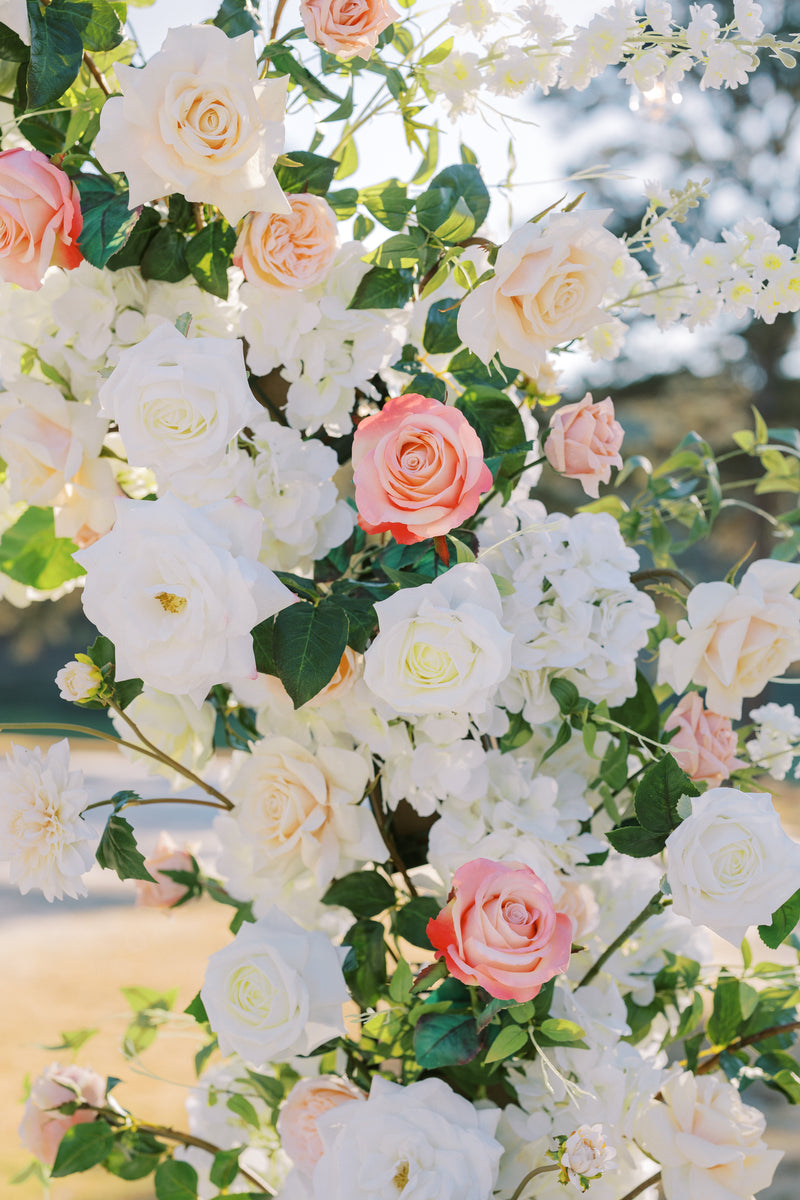 The Chanel Floral Arch Pillars