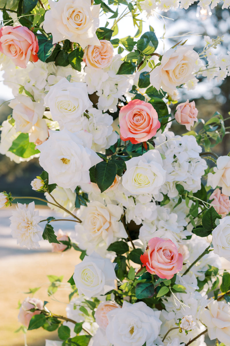 The Chanel Floral Arch Pillars